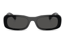 Shop MIU MIU Rectangle Sunglasses online.