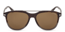 Shop TOM FORD Damian Pilot Sunglasses online.