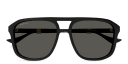 Shop GUCCI Running Web Aviator Sunglasses online.