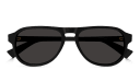 Shop BOTTEGA VENETA Triangle Stud Aviator Sunglasses online.