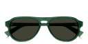 Shop BOTTEGA VENETA Triangle Stud Aviator Sunglasses online.