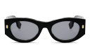 Shop FENDI Roma Oval Sunglasses online.