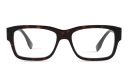 Shop FENDI Fendi Signature Wide Rectangle Eyeglasses online.