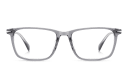 Shop DAVID BECKHAM Timeless Icons Rectangle Eyeglasses online.