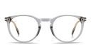 Shop DAVID BECKHAM Timeless Icons Panthos Eyeglasses online.
