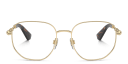 Shop BURBERRY Logo Irregular Eyeglasses online.