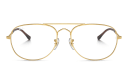 Shop Ray-Ban Bain Bridge Optics Unisex Wide Pilot Eyeglasses online.