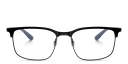 Shop Ray-Ban Optics Unisex Wide Square Eyeglasses online.