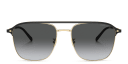 Shop GIORGIO ARMANI Logo Square Sunglasses online.