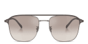 Shop GIORGIO ARMANI Logo Square Sunglasses online.