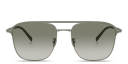 Shop GIORGIO ARMANI Logo Square Sunglasses online.