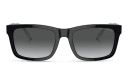 Shop Emporio Armani Logo Rectangle Sunglasses online.