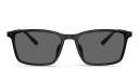 Shop Emporio Armani Logo Rectangle Sunglasses online.