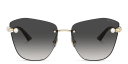 Shop JIMMY CHOO Pearl-Embellished Rimless Cat-Eye Sunglasses online.