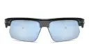 Shop Oakley BiSphaera Unisex Half-Rim Wide Rectangle Sunglasses online.