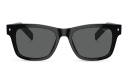 Shop PRADA Logo Rectangle Sunglasses online.