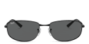 Shop Ray-Ban Logo-Engraved Unisex Irregular Sunglasses online.