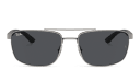 Shop Ray-Ban Logo Unisex Rectangle Sunglasses online.