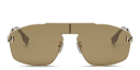Shop FENDI Sky Wide Aviator Sunglasses online.