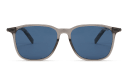 Shop MONTBLANC Snowcap Square Sunglasses online.