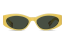 Shop JACQUEMUS Ovalo Oval Sunglasses online.