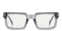 Shop DAVID BECKHAM Talisman Rectangle Eyeglasses online.