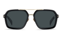 Shop DAVID BECKHAM Talisman Rectangle Sunglasses online.