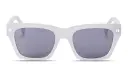 Shop OFF WHITE Valdez Unisex Square Sunglasses online.