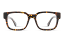 Shop OFF WHITE Logo Signature Unisex Square Eyeglasses online.