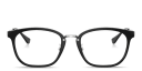 Shop Ray-Ban Logo-Engraved Unisex Square Eyeglasses online.