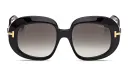 Shop TOM FORD Icon Round Sunglasses online.