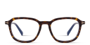 Shop TOM FORD T Logo Square Eyeglasses online.