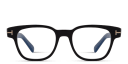 Shop TOM FORD T Logo Square Eyeglasses online.