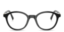 Shop MIU MIU Vertical Logo Panthos Eyeglasses online.
