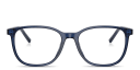 Shop Dolce & Gabbana Logo Lettering Square Eyeglasses online.