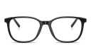 Shop Dolce & Gabbana Logo Lettering Square Eyeglasses online.