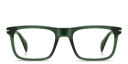 Shop DAVID BECKHAM Talisman Rectangle Eyeglasses online.