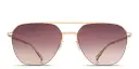 Shop MYKITA Amos Unisex Aviator Sunglasses online.