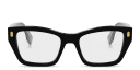 Shop FENDI Fendi Roma Square Eyeglasses online.
