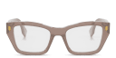 Shop FENDI Fendi Roma Square Eyeglasses online.