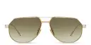 Shop JACQUES MARIE MAGE Reynold Unisex Aviator Sunglasses online.