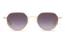 Shop JACQUES MARIE MAGE Hartana Unisex Panthos Sunglasses online.