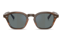 Shop OLIVER PEOPLES Eyles Unisex Square Sunglasses online.