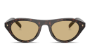 Shop PRADA Logo Signature Irregular Sunglasses online.