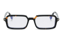 Shop FENDI Selleria Rectangle Sunglasses With Blue Light Lenses online.