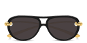 Shop BOTTEGA VENETA Knot Aviator Sunglasses online.