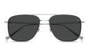 Shop Dunhill Engraved Logo Rectangle Sunglasses online.