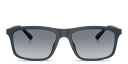Shop Emporio Armani Eagle Logo Pillow Sunglasses online.