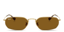Shop Ray-Ban Logo Signature Unisex Irregular Sunglasses online.