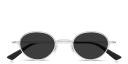 Shop Alexander McQueen Linear Unisex Panthos Sunglasses online.